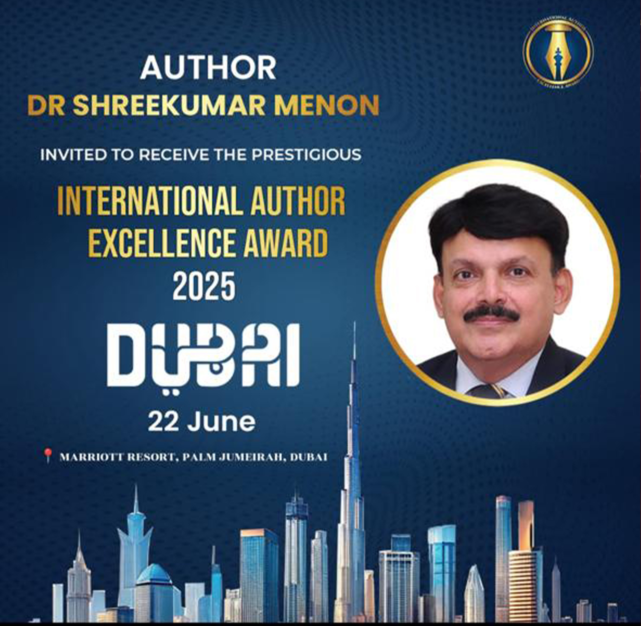 Dr. G. Shreekumar Menon